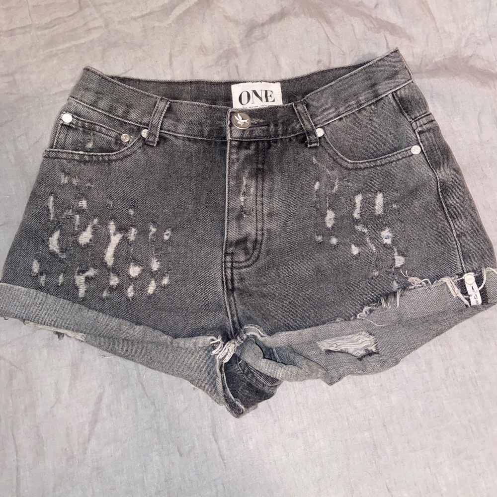 High waisted one teaspoon shorts